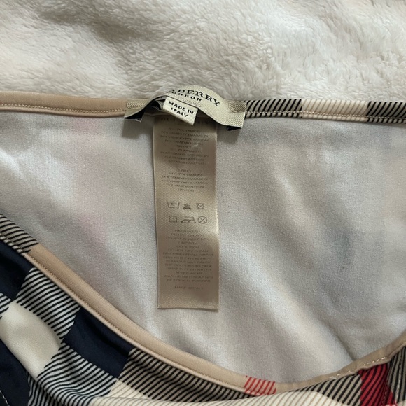 Burberry Plaid Bikini Set in Tan and Black - Picture 13 of 14